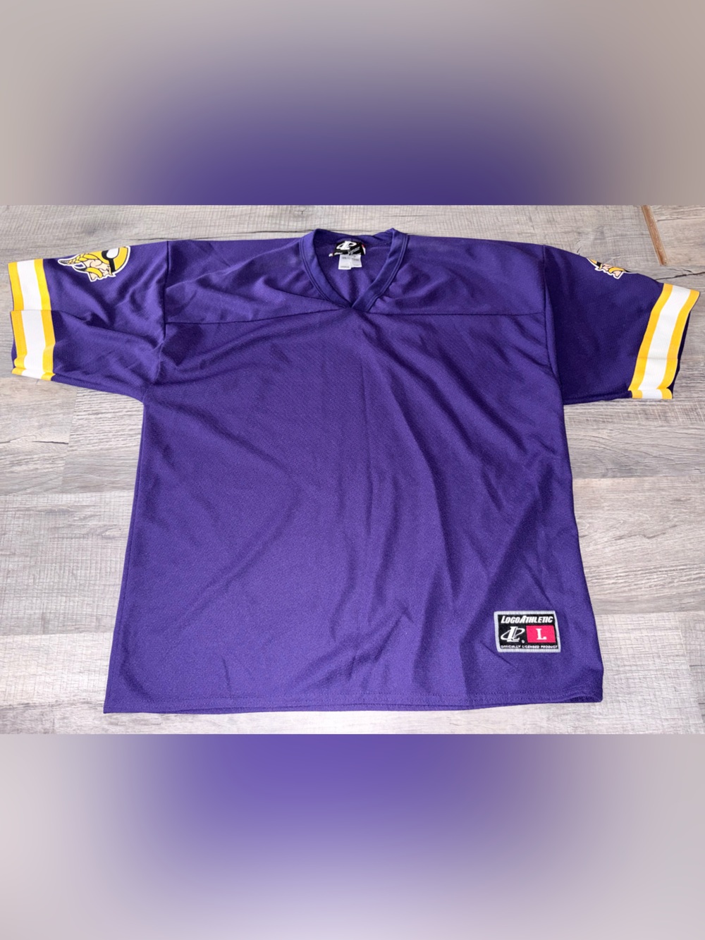 Vintage Logo Athletic Minnesota Vikings no name Jersey Sz Large blank